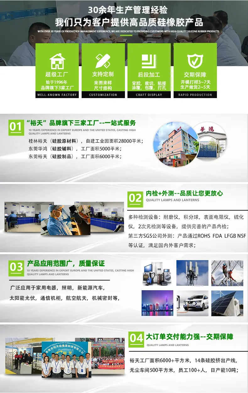 硅胶密封条