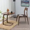 Sofá de esquina de sala de estar de lujo moderno cama de dormitorio mesa auxiliar de café/té de madera maciza móvil multifuncional mini pequeña cubierta