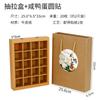 Caja de embalaje universal para huevos de pato, huevo de pato salado, huevo de pino, huevo de tierra, huevo de ganso, caja de regalo, caja de papel en stock, imprimible