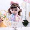 Atacado 22cm comércio exterior novo leite quente boneca de vinil fofa princesa menina brincar de casinha brinquedos