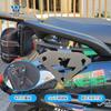 Coche muscle Wolf adecuado para Sanyang apto 4 bolsa lateral caja lateral bolsa lateral caja lateral motocicleta de ocio modificada bolsa impermeable