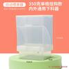 Comedero automático antisalpicaduras para loros, comedero externo para pájaros, piel de tigre, peonía, Xuan Feng, suministros para pájaros.