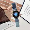 Adecuado para Huawei GT5/3-6Pro y Samsung Watch4/22mm correa de reloj tejida de etiqueta de cuero para senderismo
