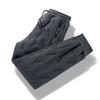 Pantalones Casuales de Borrego Estampados para Hombre Invierno Engrosados Cálidos Talla Grande Sueltos Pantalones Deportivos con Puño en el Tobillo Pantalones de Algodón Relleno de Plumas