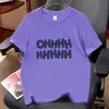 Camiseta de Algodão Puro com Manga Curta e Ombro Regular para Homens e Mulheres, Novo Estilo Verão 2026, Tamanho Grande Versátil com Gola Redonda e Manga Curta, Atacado