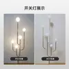 Nova Arte em Ferro para Casamento 5 Lâmpadas Redondas para Guia de Estrada Lâmpada Galvanizada Adereços de Decoração para Área de Recepção de Casamento Fantasia de Festival