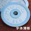 Discos de Mancuernas Galvanizados, Discos de Peso, Discos de Hierro, 10 kg/5 kg, Discos para Barra de 15 Agujeros, Discos de Mancuernas Galvanizados para Fitness