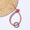 Corda de Silicone Colorida Argola de Mola Fivela de Pendurar DIY Joias Pendurar Joias Boneca de Pelúcia Cordão Chaveiro Tira de Amarração