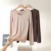 Conjunto Térmico de Roupa Íntima Slimming Sem Costura Modal Novo 2026 para Mulheres, Fino e Quente, Disponível para Atacado