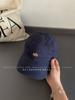 Gorra de Béisbol Bordada con Letras Vintage Estilo Americano Todo Fósforo Para Hombres y Mujeres Parte Superior Suave Para Cabeza Grande de Algodón Puro Visera de Pato Para Mostrar la Cara Pequeña Moda