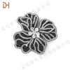 Lazo de Doble Capa con Pedrería de Diamante Completa Ropa para Mujer Zapatos Decorativos Hebilla de Flor para Zapatos Accesorios para Zapatos Bolsas para Zapatos Hechas a Mano con Bricolaje Accesorios al por Mayor