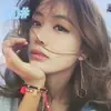 Colección Geométrica 1 Pendientes de Venta Caliente Estilo Coreano Pendientes Creativos de Borla Geométrica Pendientes Largos de Moda para Personas Modernas