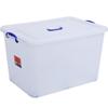 Caja de Almacenamiento Transparente Plástico Engrosado Caja de Almacenamiento para Ropa de Juguetes con Tapa Cosméticos Japonés Caja de Almacenamiento Grande