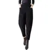 Pantalones de Pana con Forma de Zanahoria para Mujer, Primavera, Otoño e Invierno, Holgados de Cintura Alta, Cálidos Pantalones Harem, Adelgazantes, Forrados de Polar, Pantalones de Linterna Engrosados