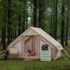 Tienda Inflable Ligera para Acampar al Aire Libre Estilo Casa Cálida para Acampar Durante la Noche Juego Completo Cabaña Cuatro Estaciones a Prueba de Humedad Viaje