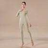 Conjunto de Ropa Interior Térmica de Manga Larga para Mujer Otoño e Invierno Hecho de Terciopelo Alemán, Cachemir, Antibacteriano, Forrado de Felpa y Engrosado