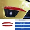 Adecuado para Modificación de Interior de Coche Honda Fit 2014-2018 Pegatina Decorativa de Ceja para Luz Antiniebla de Fibra de Carbono