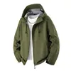 Nueva chaqueta softshell con capucha para otoño/invierno 2026, diseño unisex, hecha con tejido compuesto, a prueba de viento, casual y adecuada para actividades al aire libre y senderismo