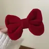 Coreia do Sul headband de veludo com laço oversized feminino Rede social headband de alta qualidade para lavar o rosto grampo de cabelo versátil novos acessórios de cabelo