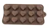 Stock Listo Molde de Silicona para Chocolate Charola para Hielo Molde para Gelatina Pudín Dulces