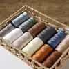 Hilo de algodón de seda de hielo hueco redondo 2 mm grosor medio algodón-lino tejido a mano diy material para hilo de gorro bolsa de ganchillo