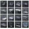 Estante de almacenamiento para cocina, organizador de puerta de armario para montar en la pared, frascos transparentes para especias, recipientes para almacenar cebollas, jengibre, ajo, palillos, tenedores y cucharas