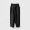 Tono Adelgazante Aspecto Seda Morera Seda Hilo de Nube Fragante Patrón de Tortuga Material Viejo Pantalones de Hoz Cintura Elástica Nueve Puntos Casual Pantalones de Abuela