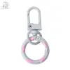 Hebilla de Resorte de Color Caramelo de Aleación Hebilla de Puerta Colgante para Equipaje Llavero Círculo de Resorte Colorido Material para Joyería DIY