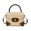 Bolso Retro Transfronterizo para Mujer 2026 Nuevo Pequeño de Nicho Lujo Ligero Bolso Cuadrado Pequeño Moda Gamuza Bolso de Hombro Único Cruzado