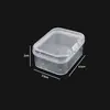 Caja de Plástico PP Rectangular Caja de Almacenamiento Rectangular Caja de Almacenamiento Transparente Caja para Piezas Pequeñas Caja de Embalaje de Productos Pequeños Venta al por Mayor