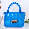 2026 PVC Mini Bolsa de Gelatina Transparente Xadrez Bolsa Pequena Simples Bolsa de Ombro Transversal Venda Direta da Fábrica Pequena Quantidade