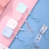 Cinta métrica Deli 79650 Pequeña Portátil Mini Regla Regla Suave Regla Metro Medición Ropa Regla para Ropa Regla de Medición Corporal Almacén Relámpago