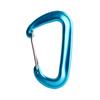 Tienda Hamaca Estilo Camping al Aire Libre Mochila Hebilla Aleación de Aluminio de Aviación Tipo D Mosquetón de 8 cm 12Kn Impermeable