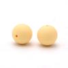 Cuentas Redondas de Silicona Transfronterizas 15 mm Redondas Grado Alimenticio Cuentas de Silicona para Bebé Accesorios para Cadena de Chupete Infantil Ahora