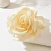Broche de Flor de Tela Plisada Vintage, Moda de Lujo Ligero Estilo Francés, Elegante Pin para Traje, Accesorio de Nicho de Alta Gama para Mujeres