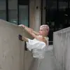 Sapatilhas de Couro Genuíno de Pele de Ovelha com Bolinhas Pretas e Brancas para Mulheres, Sapatos de Bico Dividido, Versáteis de Boca Rasa Salto de Porco Sapatos Únicos