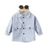 Camisas para Niños 2025 Nueva Ropa de Primavera Tops de Manga Larga para Bebé Modernos y Guapos Ropa para Niños Camisas Casuales para Niños Primavera y Otoño