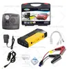 Fuente de Alimentación de Arranque de Emergencia para Coche 12V Banco de Energía de Arranque de Encendido para Coche Delgado-Mediano con Luz SOS Banco de Energía de Rescate