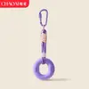 Nuevo entrenador de fuerza de agarre colorido, llavero para aliviar el estrés fitness, mini colgante de fitness de cinco dedos para ejercicio diario, accesorio para bolsa de deporte