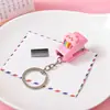 Mini Grampeador Criativo de Desenho Animado Transfronteiriço com Múltiplos Designs para Escolher, Estilo Chaveiro Portátil, Papelaria para Estudantes Presentes Atacado
