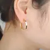 Brincos de Luxo Leve Estilo Francês com Toque de Alto Padrão para Mulheres Gota d'Água Estilo Coreano Brincos de Nicho Versátil Fivela de Orelha Distintiva Clipe de Orelha com Design de Meia-Lua