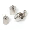 Cubo de acero inoxidable Hebilla de código francés Hebilla de cadena Hebilla de cuerda Hebilla de conexión de cuerda de cuero con campana Hebilla de cola Accesorios para joyería DIY