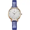 SHENGKE K8031 moda casual estudantil floco de neve feminino pulseira de água quartzo relógio redondo