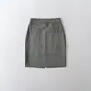 Traje Estilo Coreano, um Conjunto Completo de Tops Regata Sem Mangas Emagrecedores de Temperamento de Alta Qualidade para Mulheres, Saias de Terno Profissional