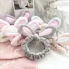 Linda y Adorable Diadema de Alambre con Orejas de Conejo 3D para Lavarse la Cara, Maquillaje, Cinta para el Cabello, Accesorio Coreano para el Cabello, Tocado