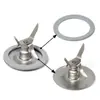 Accesorios para Licuadora Exprimidora Cuchilla Trituradora de Hielo 4961 Cabezal Triturador de Hielo Cuchilla de Acero Inoxidable de 4 Hojas para Licuadora Exprimidora Oster