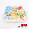 Imán de Nevera Turístico de la Ciudad de Zibo al por Mayor Adhesivo Magnético Decorativo Acrílico Tendencia Nacional Multicapa Imán de Nevera Creativo de Shandong