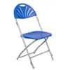 Silla plegable de entrenamiento con respaldo simple, taburete, comercio exterior, apilable, para exposiciones, ligera, plegable, para bodas, exterior, silla de plástico
