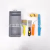 Pincel Pequeño de 4 Pulgadas Bandeja Gris Rodillo Paleta para Mezclar Pintura Espátula Fuente de Fábrica Personalización
