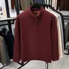 Camiseta de otoño e invierno con media cremallera, tacto suave y acogedor como el cachemir, cálida y moderna, adecuada como prenda exterior o para usar en capas, disponible para venta al por mayor